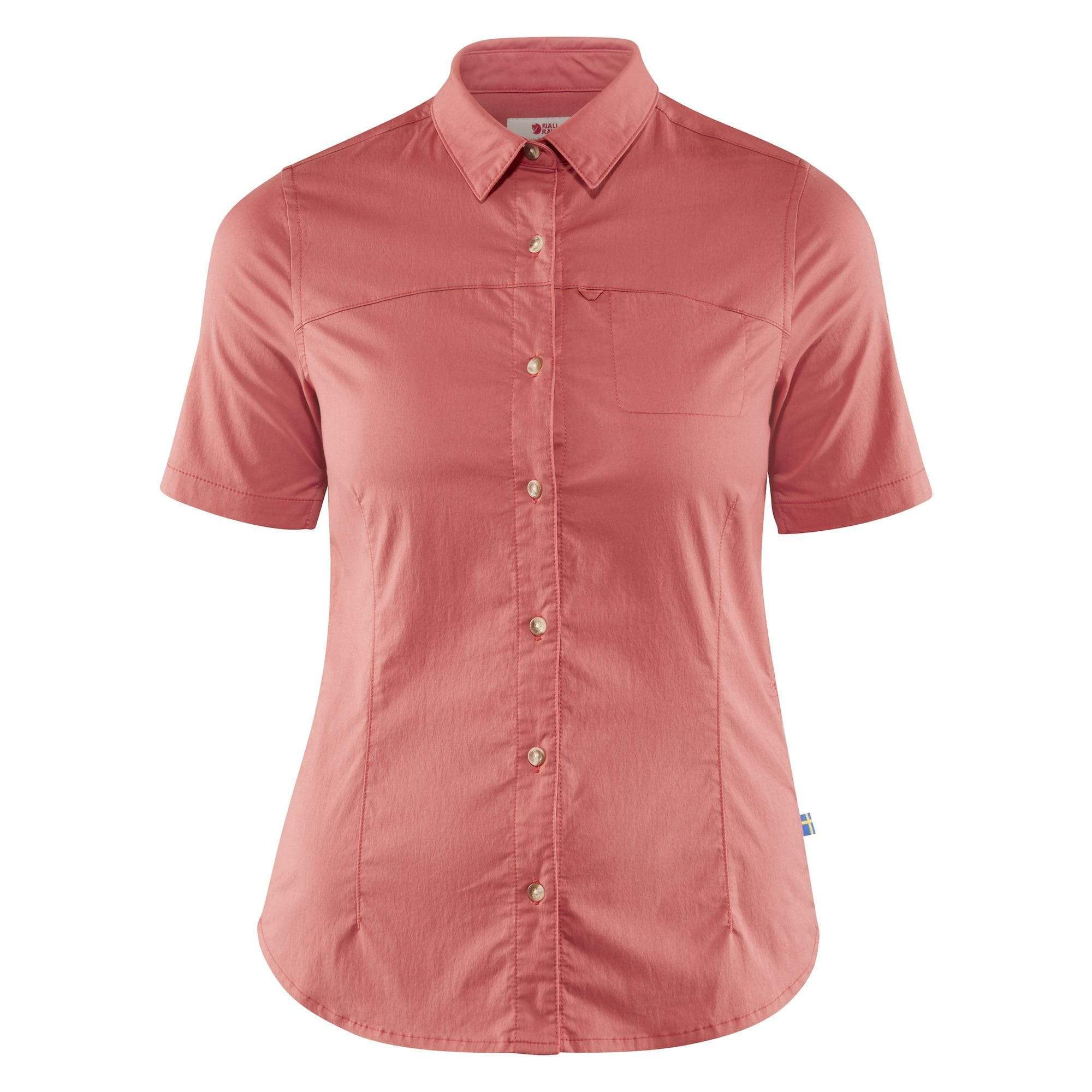 Fjällräven Shirt M / Dahlia Fjällräven High Coast Stretch Shirt SS W's