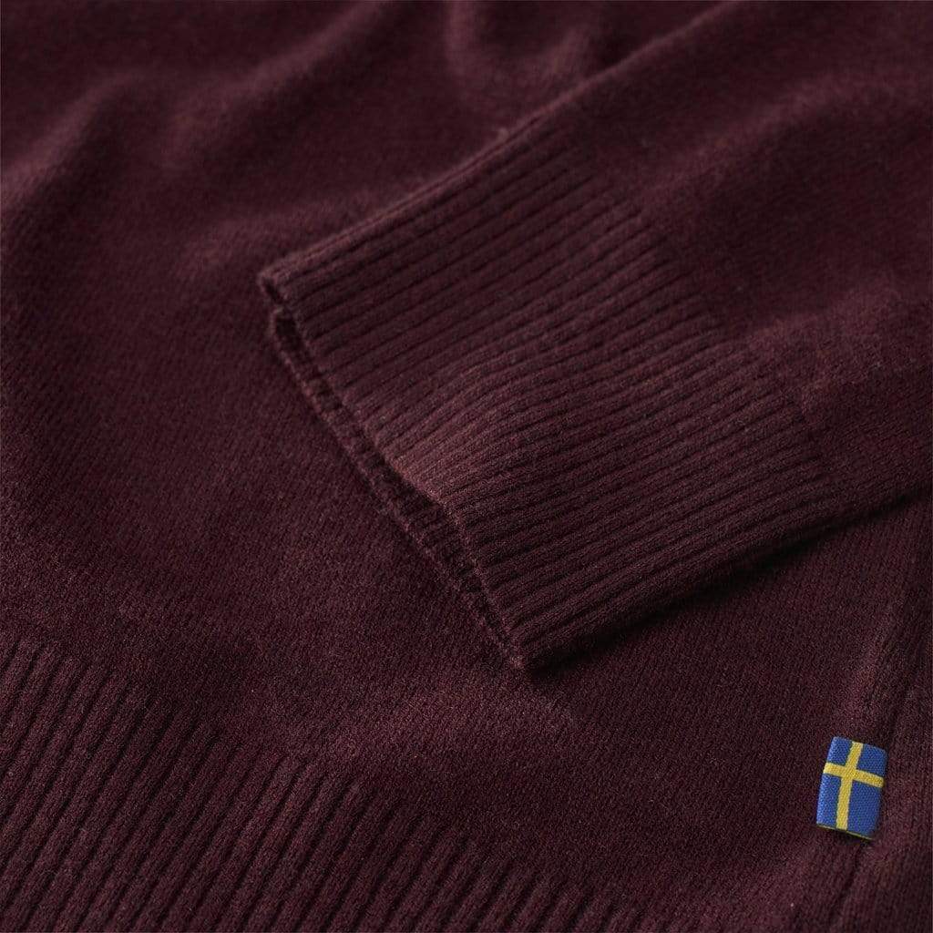 Fjällräven Sweater L / Dark Grey Fjällräven Sörmland V-Neck Sweater W's