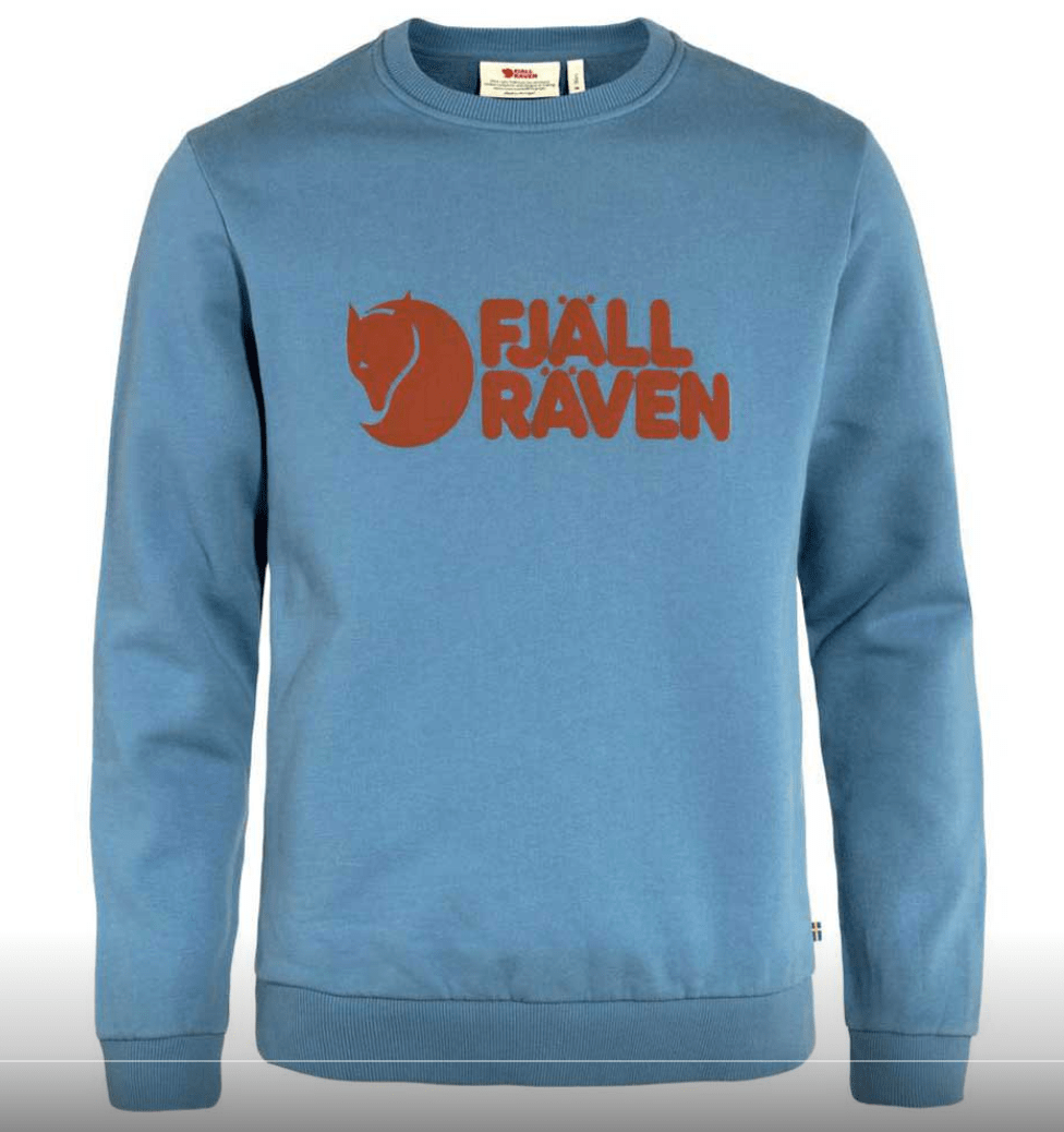 Fjällräven Sweater S / Dawn Blue Fjällräven Logo Sweater