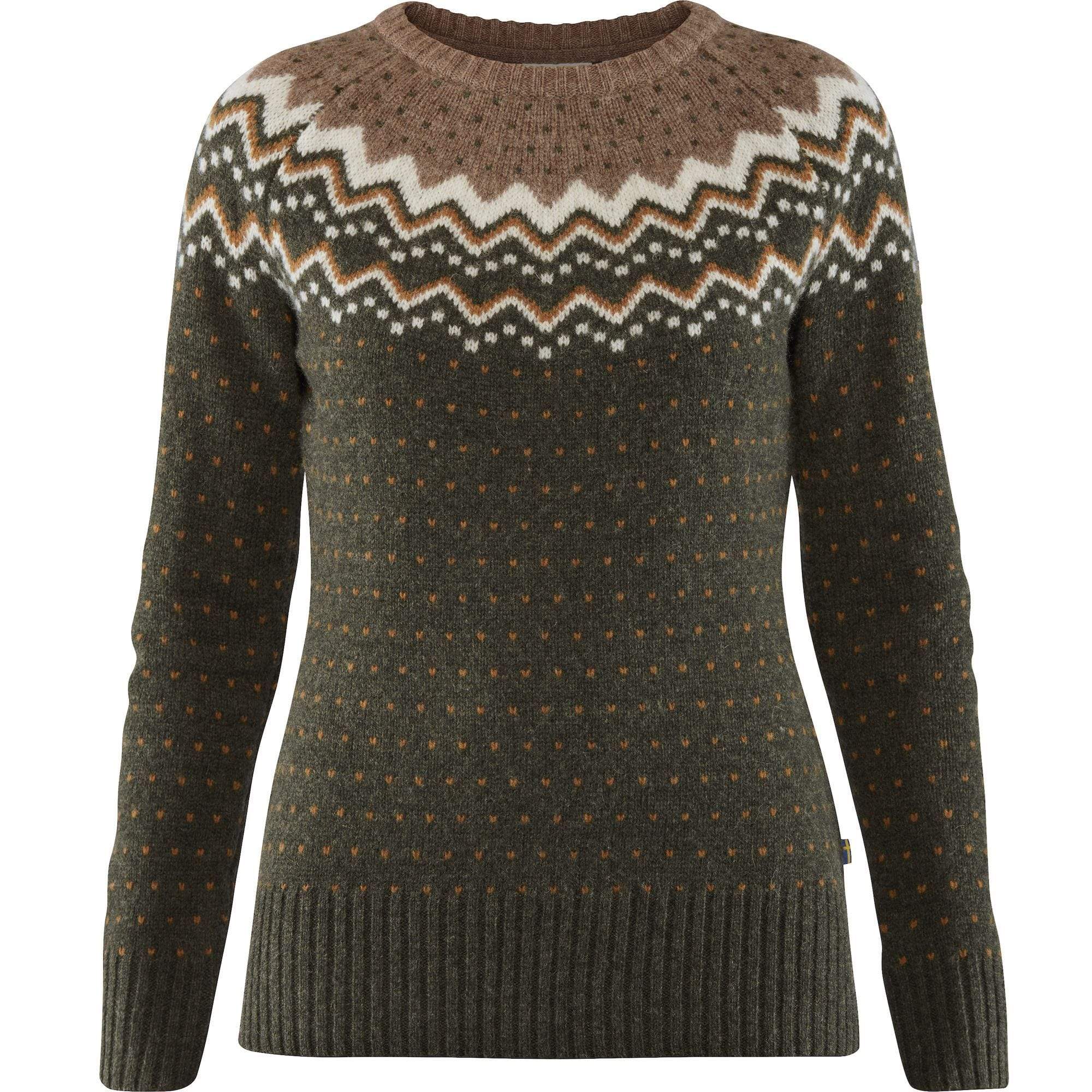 Fjällräven Sweater S / Deep Forest Fjällräven Övik Knit Sweater W's