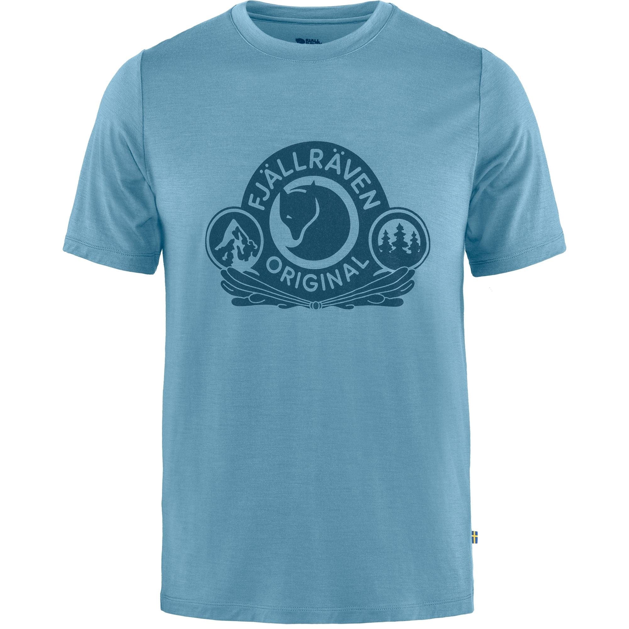 Fjällräven T-Shirt M / Dawn Blue Fjällräven Abisko Wool Classic SS