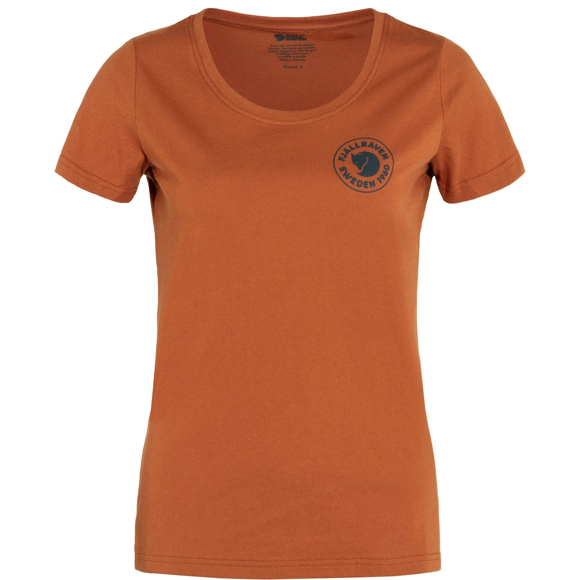 Fjällräven T-Shirt M / Terracotta Brown Fjällräven 1960 Logo T-shirt W