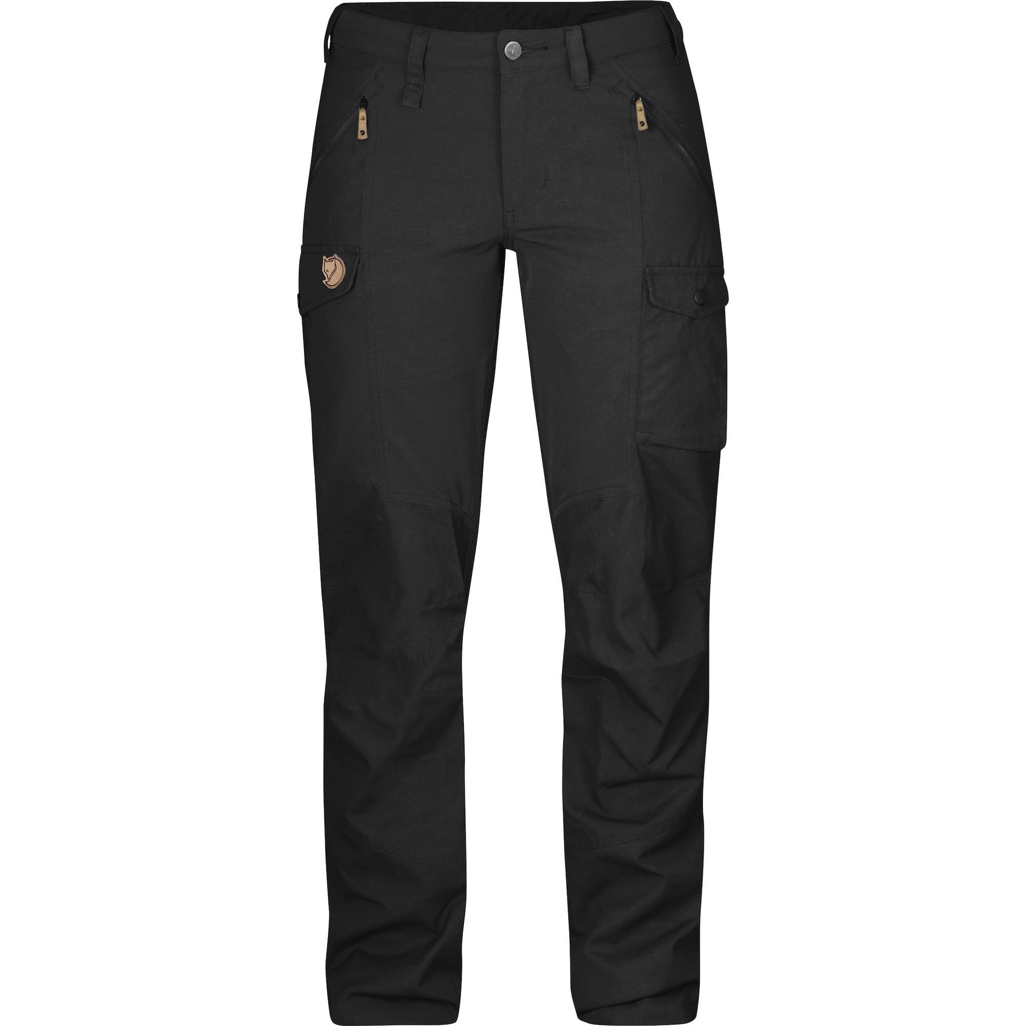 Fjällräven Trousers 34 EU / Black Fjällräven Nikka Trousers Regular Fit W's