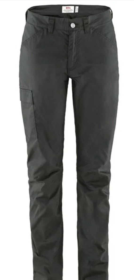 Fjällräven Trousers 36 EU / Dark Grey Fjällräven Vardag Lite Trousers W's
