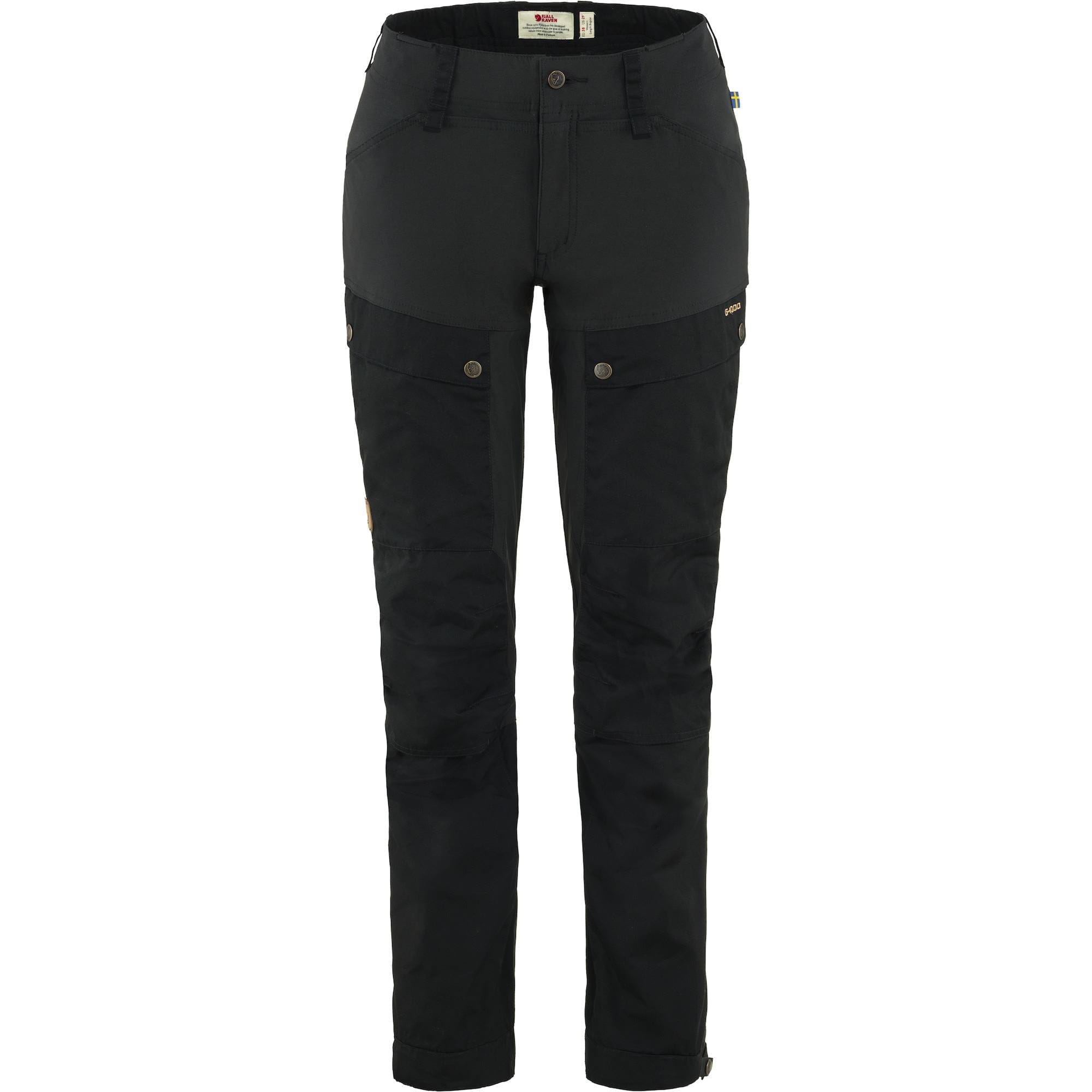 Fjällräven Trousers 38 EU / Black Fjällräven Keb Trousers Regular W's