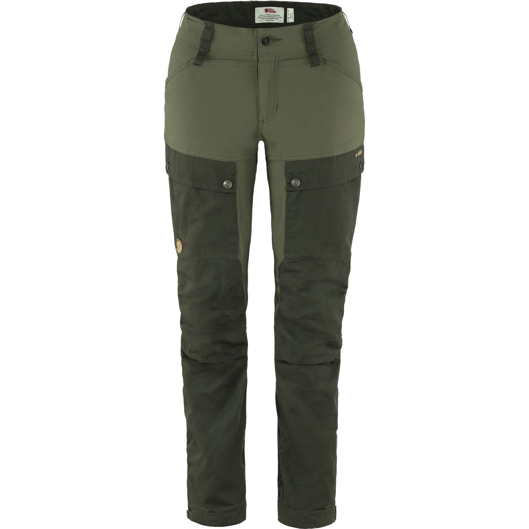 Fjällräven Trousers 40 EU / Deep Forest-Laurel Green Fjällräven Keb Trousers Regular W's