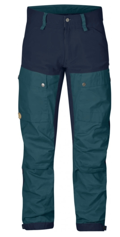 Fjällräven Trousers 44 EU / Glacier Green Fjällräven Keb Trousers Long Fit M's