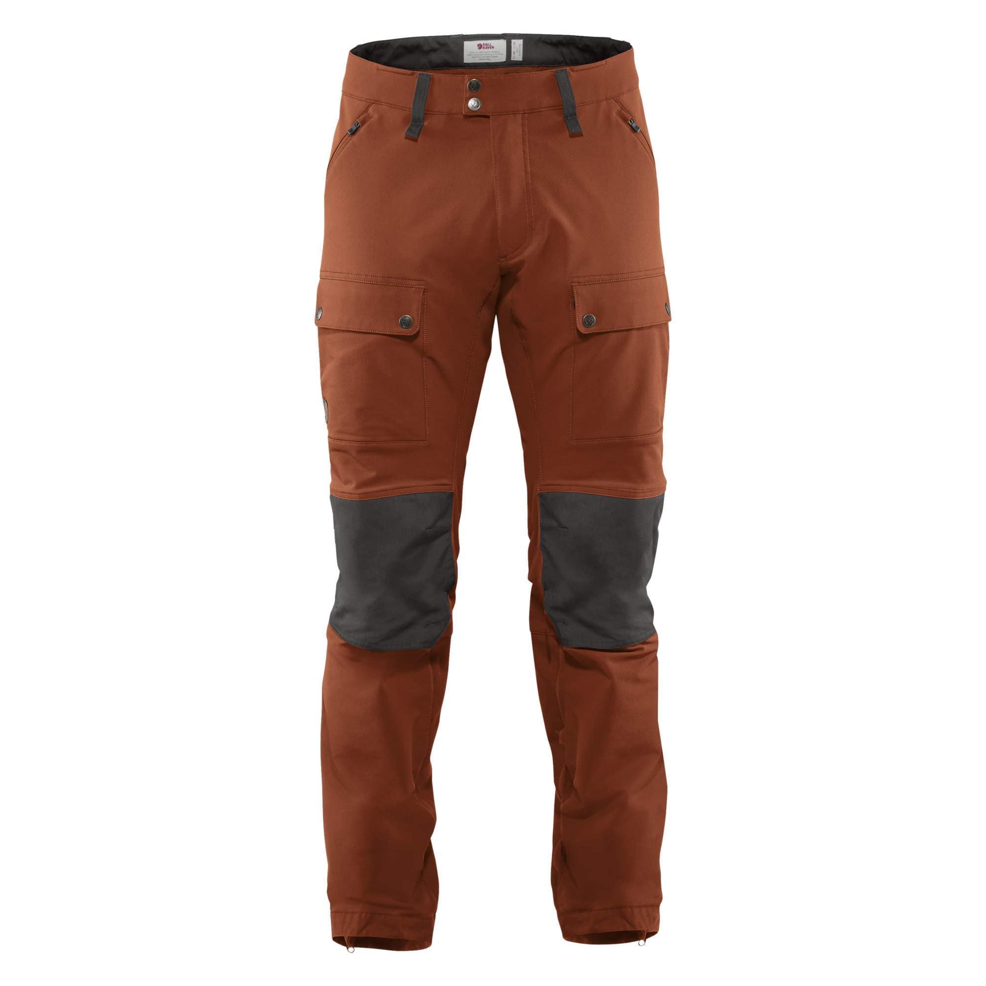 Fjällräven Trousers 48 EU / Autumn Leaf-Stone Grey Fjällräven Keb Touring Trousers M's Long