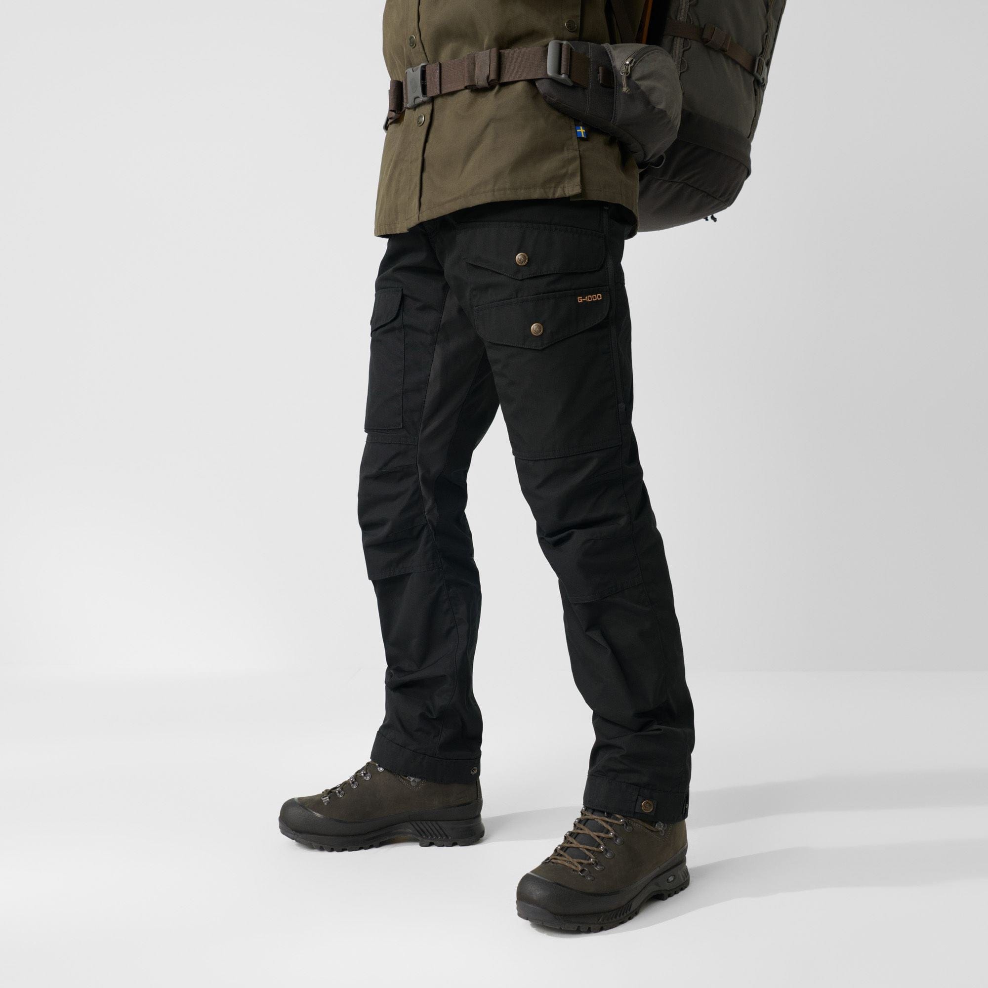 Fjällräven Trousers 48 EU / Mountain Blue-Basalt Fjällräven Vidda Pro Ventilated Trousers M's Regular