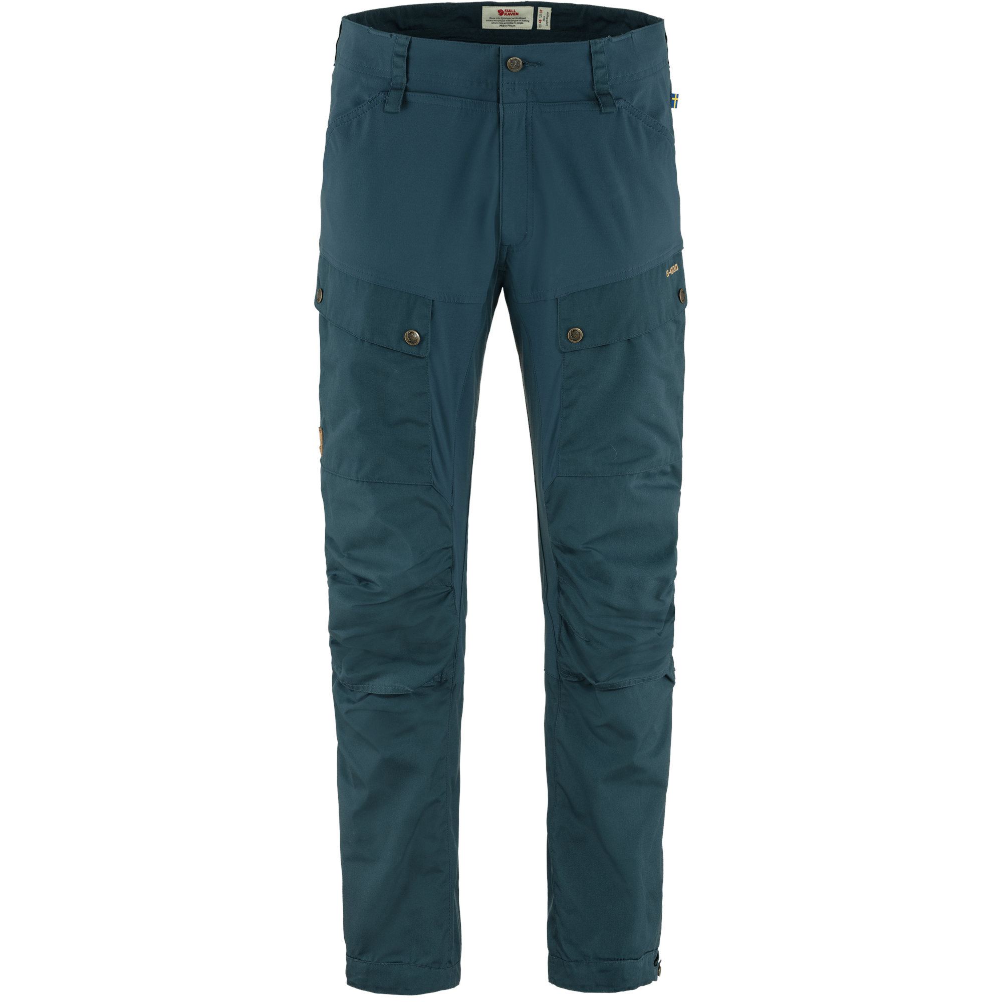 Fjällräven Trousers 48 EU / Mountain Blue-Mountain Blue Fjällräven Keb Trousers Regular Fit M's
