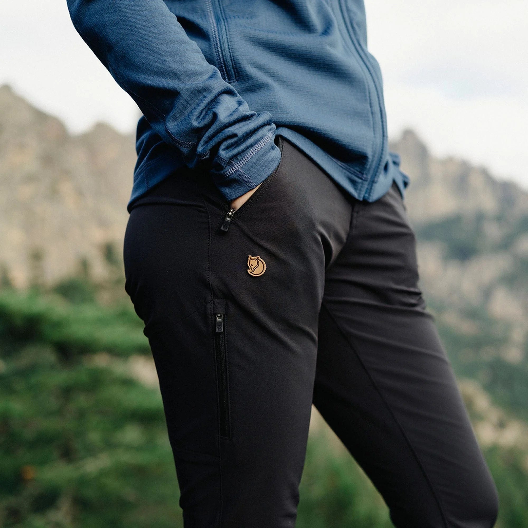 Fjällräven Trousers Fjällräven Abisko Trail Stretch Trousers