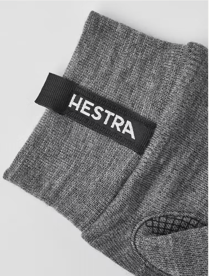 Hestra Gloves 8 UK Hestra Merino Touch Point 5-finger Grey