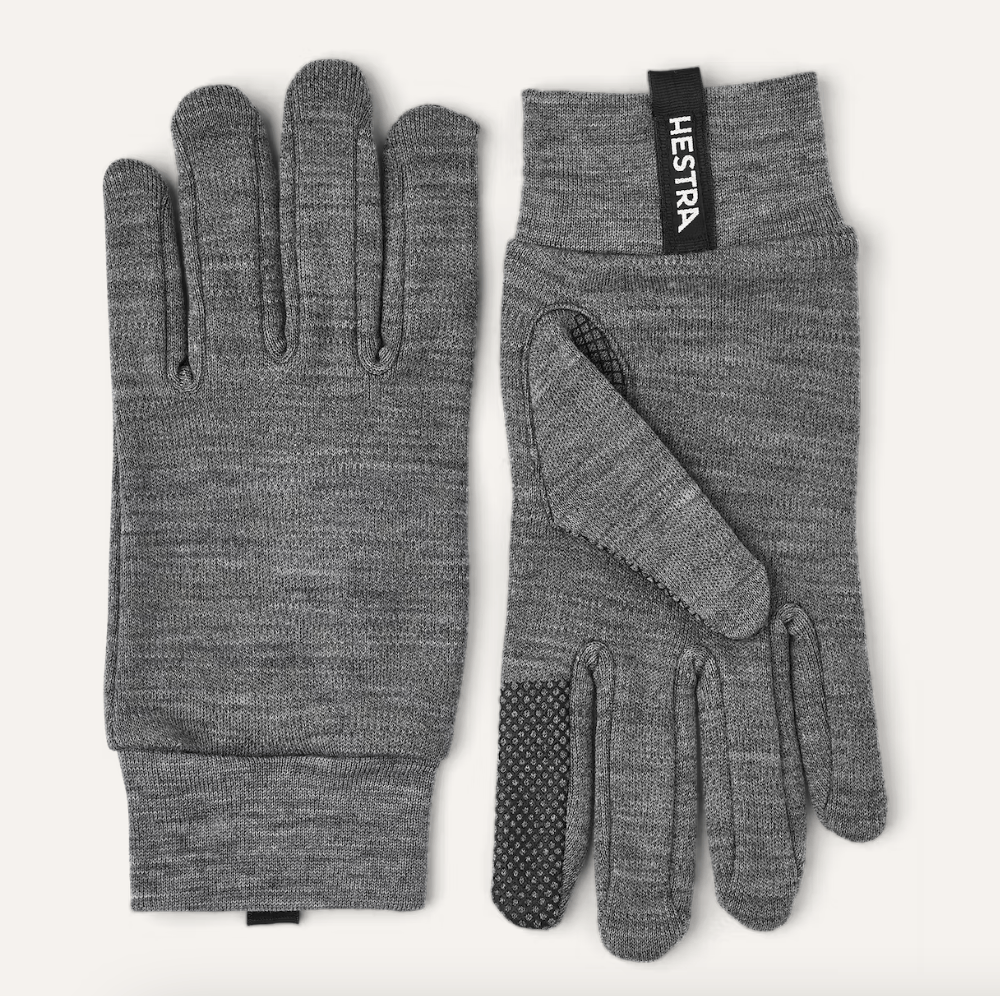 Hestra Gloves 8 UK Hestra Merino Touch Point 5-finger Grey