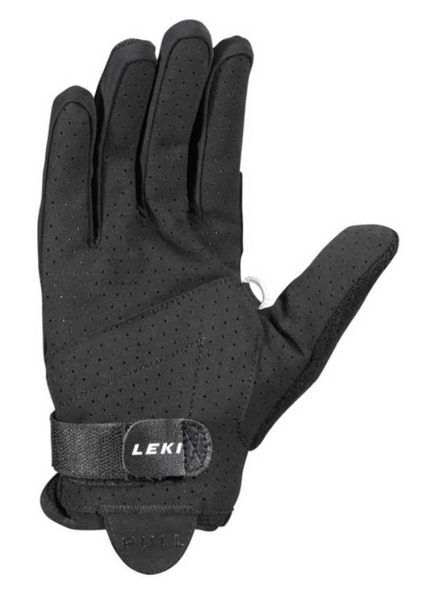 Leki Gloves XL / Black Leki Summer Shark Long Nordic Walking Pole Gloves