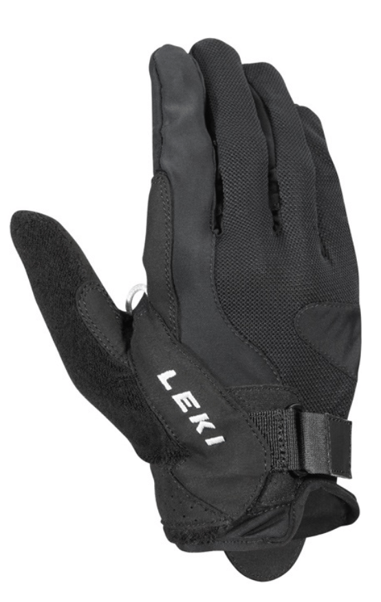 Leki Gloves XL / Black Leki Summer Shark Long Nordic Walking Pole Gloves
