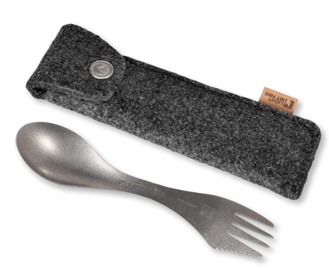 Light My Fire Sporks Light My Fire Spork Kit Titanium