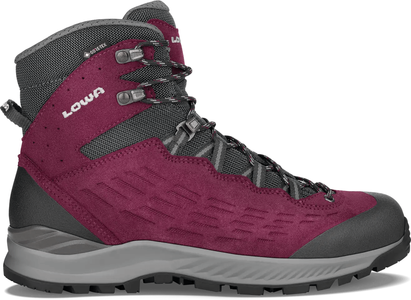 Lowa Shoes 4 UK / Berry LOWA Explorer GTX Mid Ws