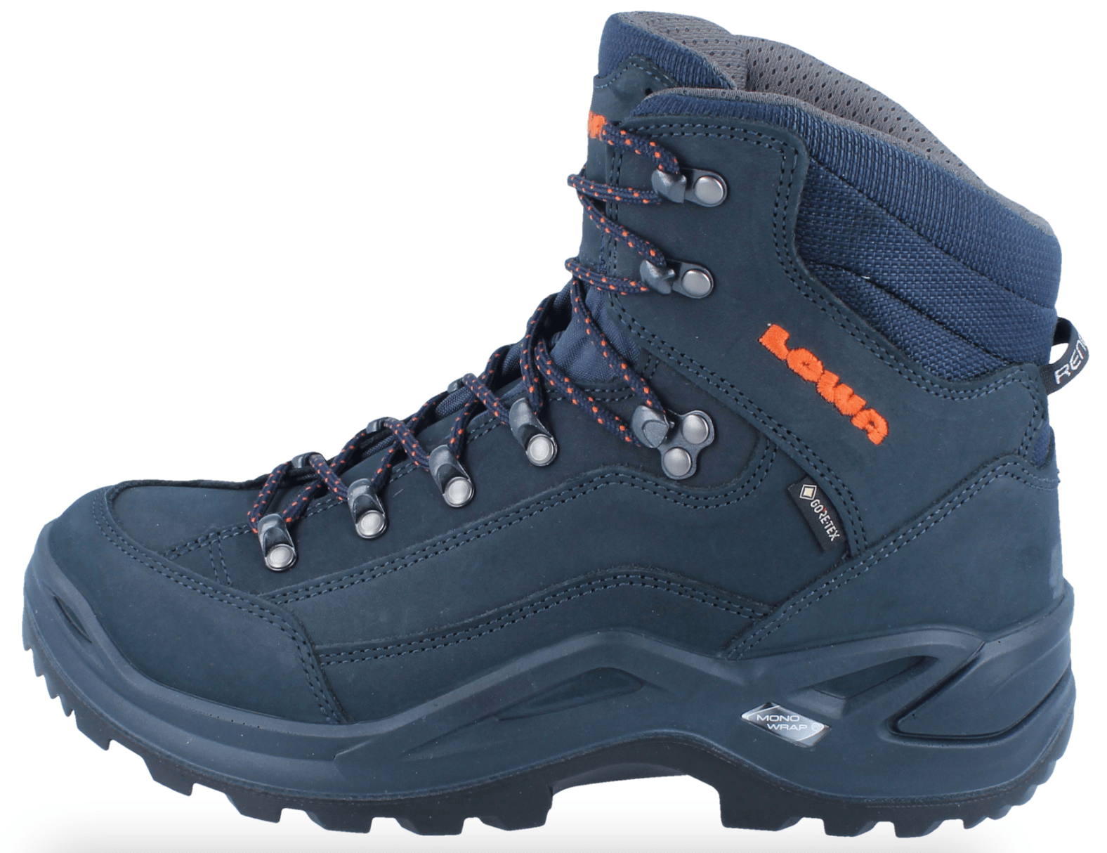 Lowa Shoes 7 UK / Navy/Orange Lowa Renegade GTX Mid M's Navy/Orange