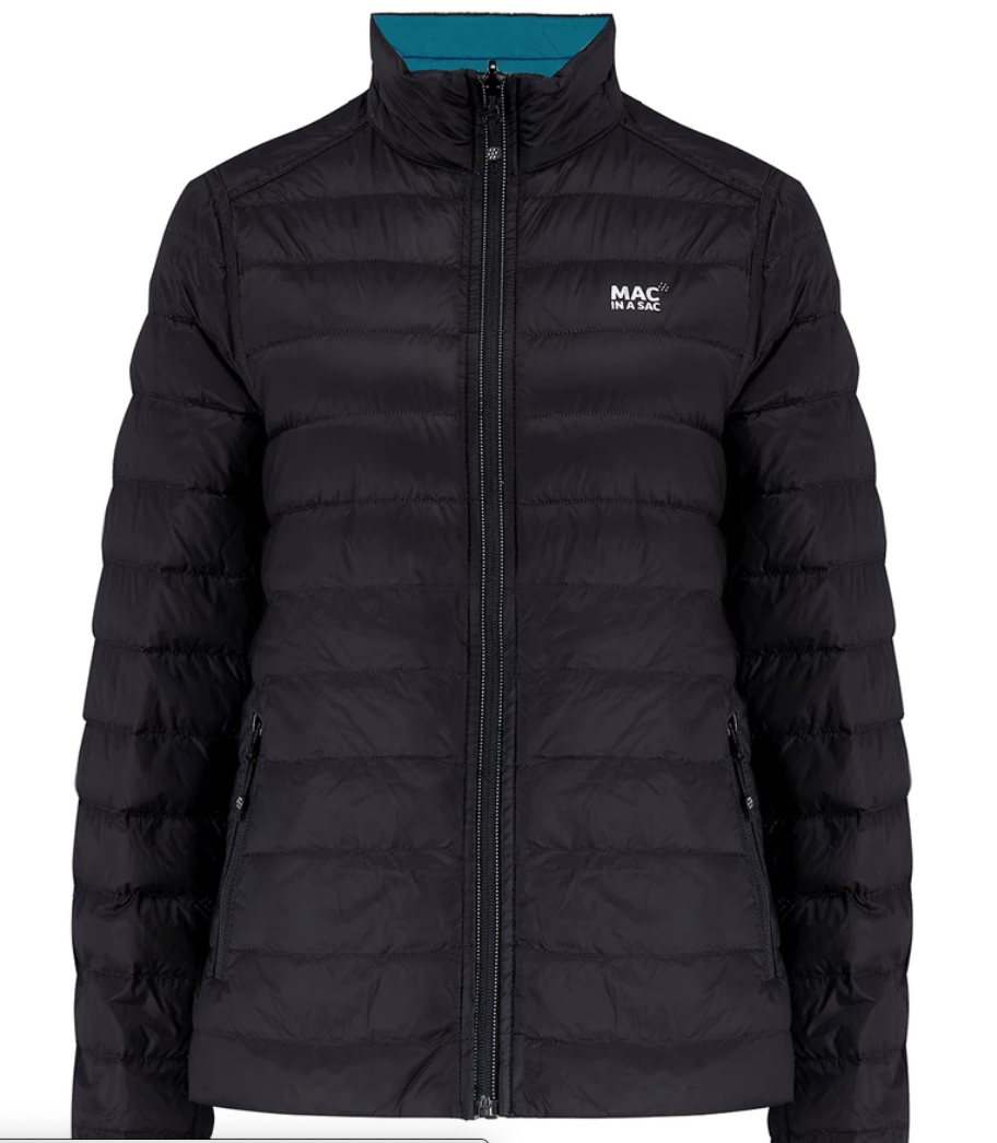 Mac in a Sac Jackets 2XL / Black/Teal Mac In A Sac Polar II Reversible Down Jacket W's