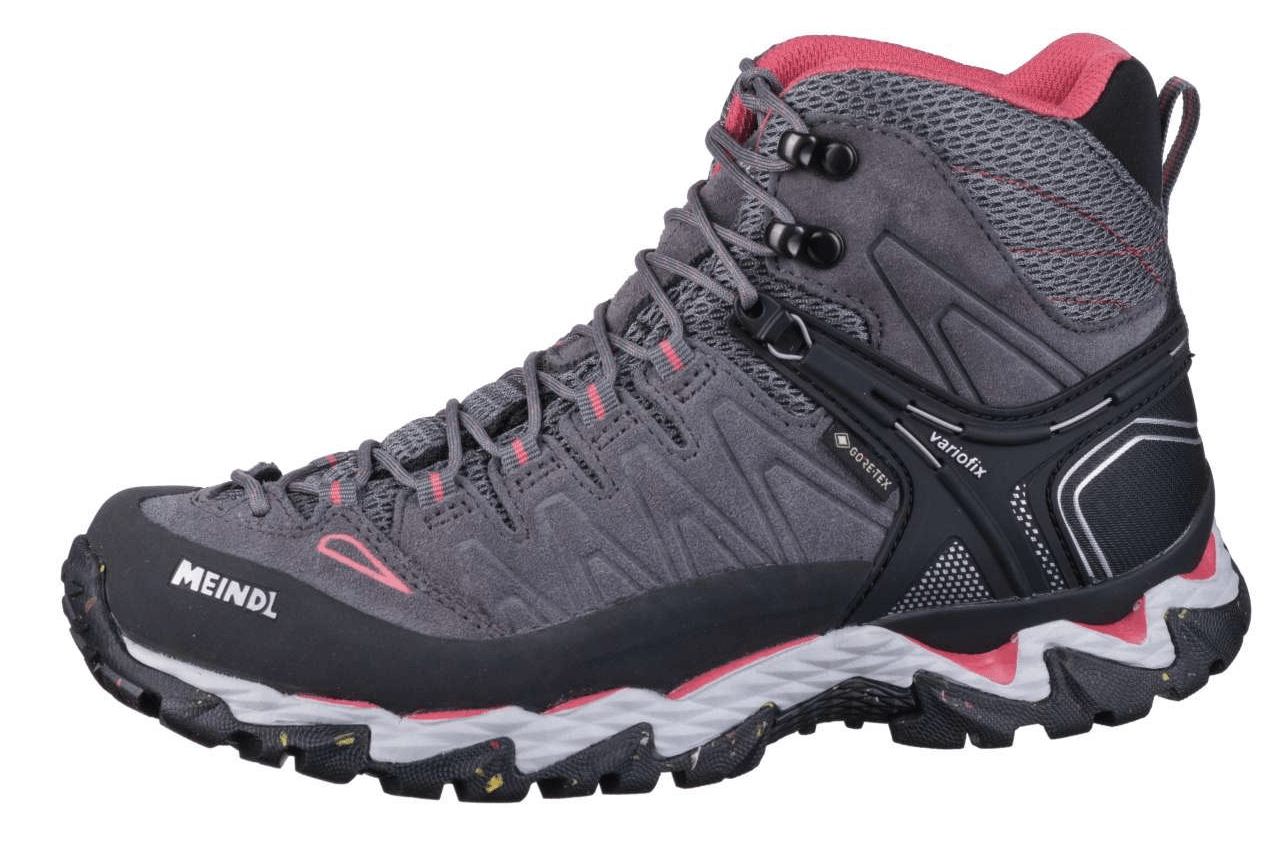 Meindl Shoes 5 UK / Anthracite/Pink Meindl lite Hike Lady GTX Shoes