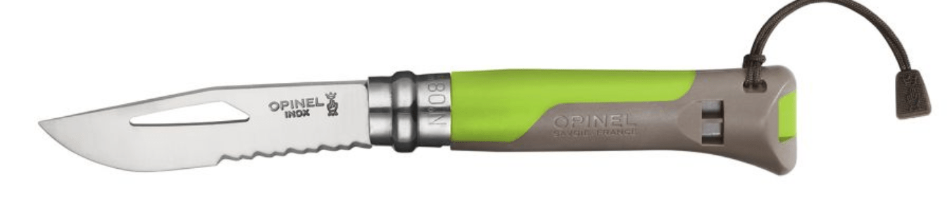 Opinel Knife Green Opinel N°08 Outdoor