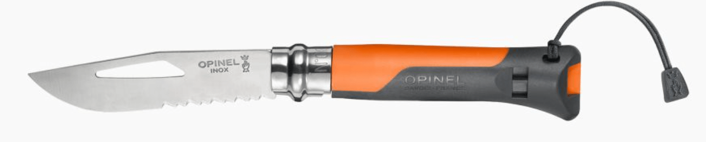Opinel Knife Orange Opinel N°08 Outdoor