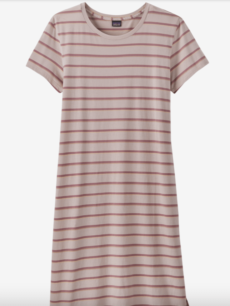 Patagonia Dress S / Shroom Taupe Patagonia Regenerative Organic Certified™ Cotton T-Shirt Dress