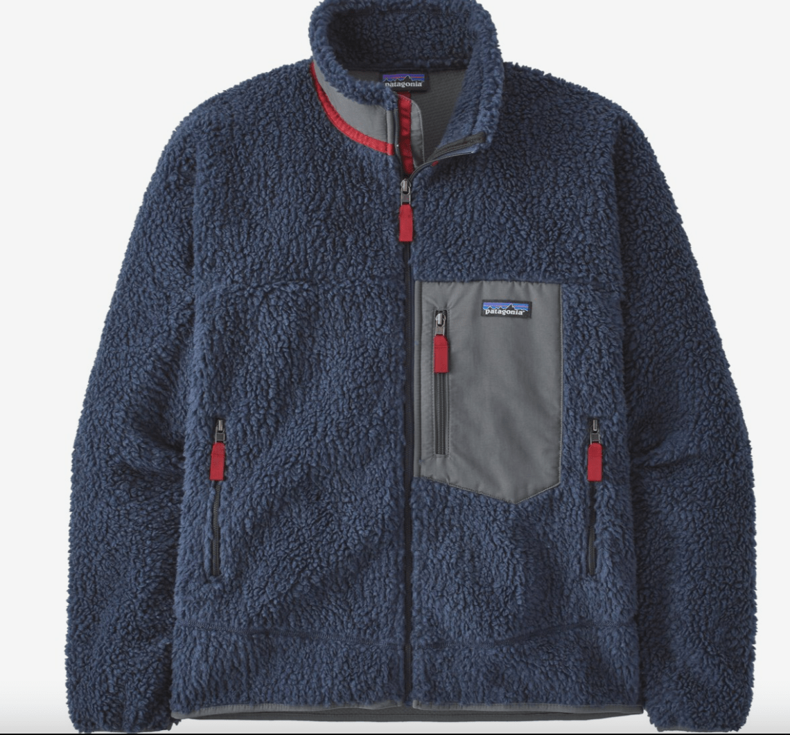 Patagonia Fleece M / New Navy w/Wax Red Patagonia Classic Retro-X® Fleece Jacket M's