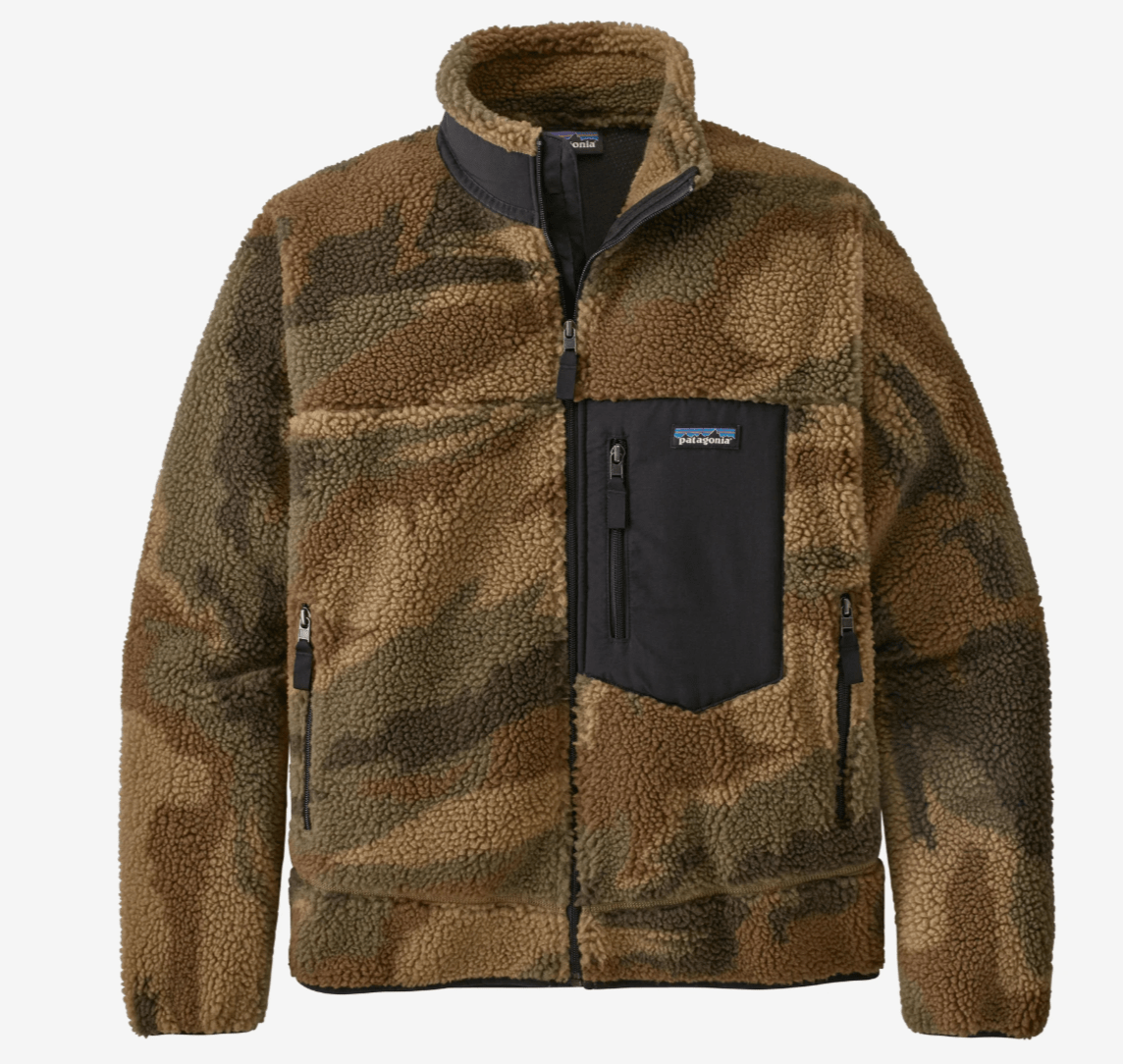 Patagonia Fleece S / Kansas Sky: Classic Tan Patagonia Classic Retro-X® Fleece Jacket M's