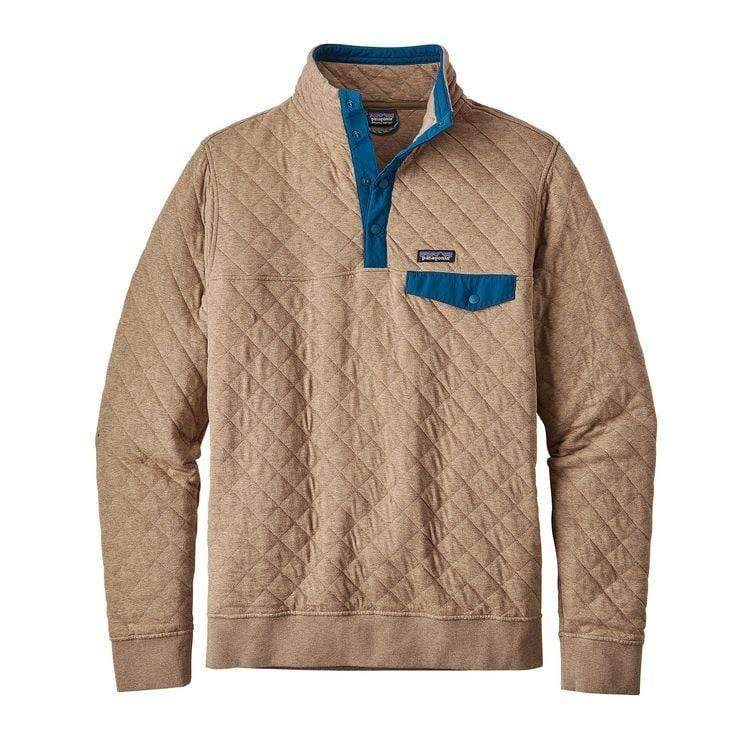 Patagonia Sweater 2XL / Mojave Khaki Patagonia Cotton Quilt Snap-T® Pullover
