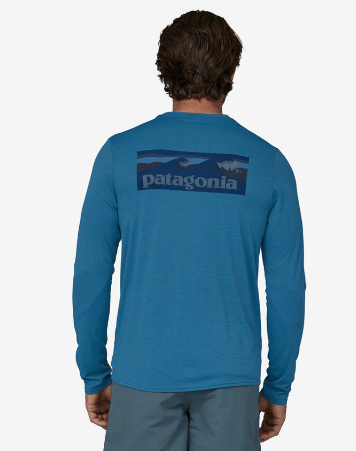 Patagonia T-Shirt Patagonia LS Capilene® Cool Daily Graphic Shirt - Waters