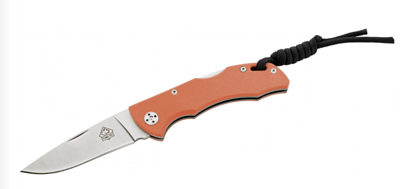 Puma TEC Knife Puma TEC pocket knife 18.3 cm stainless steel/aluminium silver/orange
