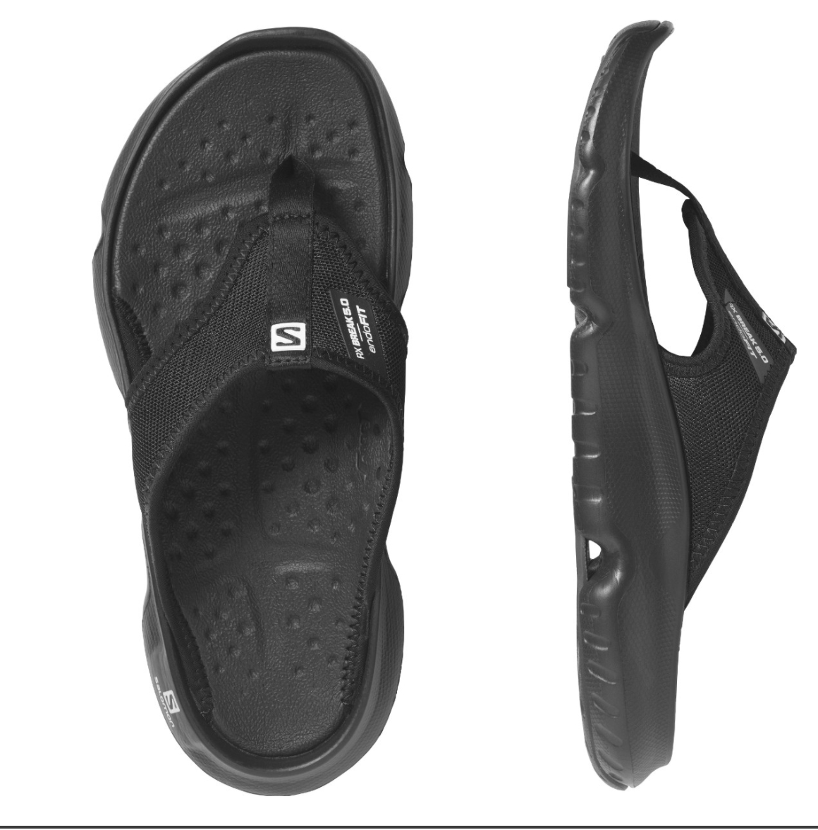 Salomon Slippers 11 UK / Black/Black/Black Salomon Reelax Break 5.0