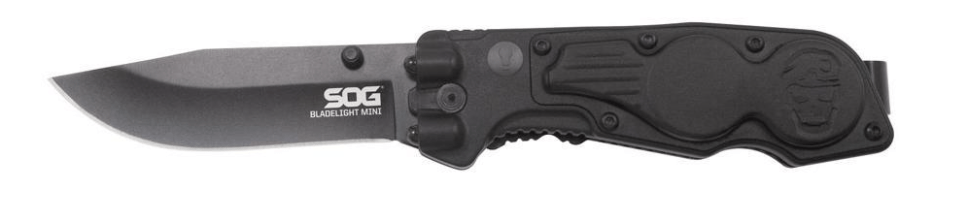SOG Knife SOG BladeLight Mini Folding Knife and Flashlight
