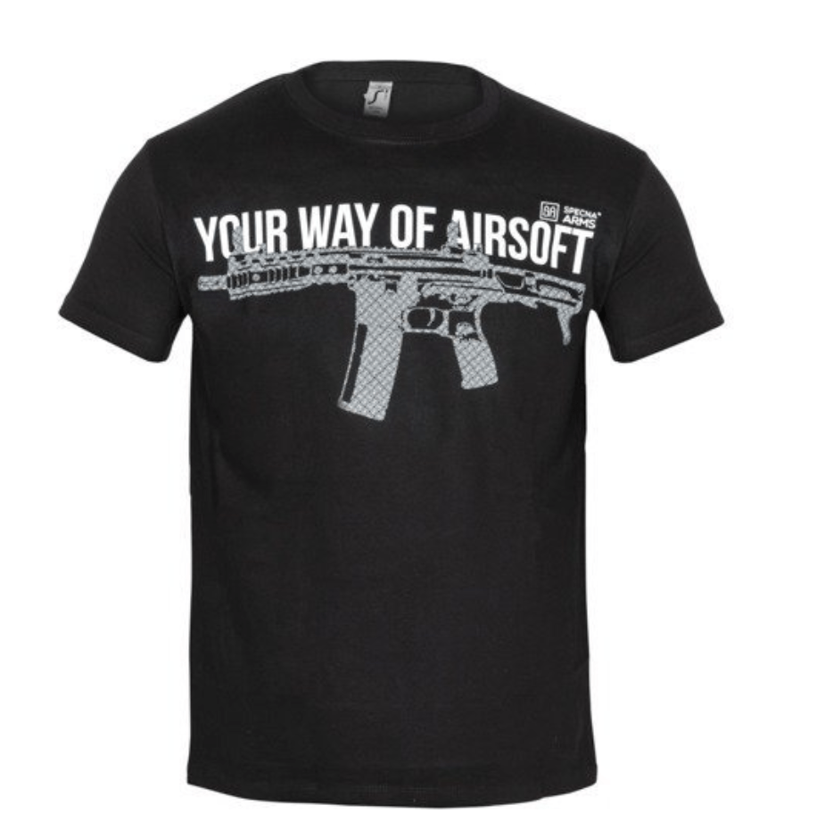 Specna Arms T-Shirt L / Black (05) Specna Arms T-Shirt - Your Way of Airsoft