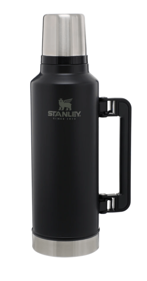 Stanley Thermos Matte Black Stanley The Legendary Classic Bottle  2.0QT (1,90L)