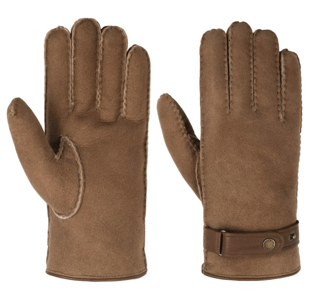 Stetson Gloves M / Brown Stetson Deerskin Lambswool Gloves