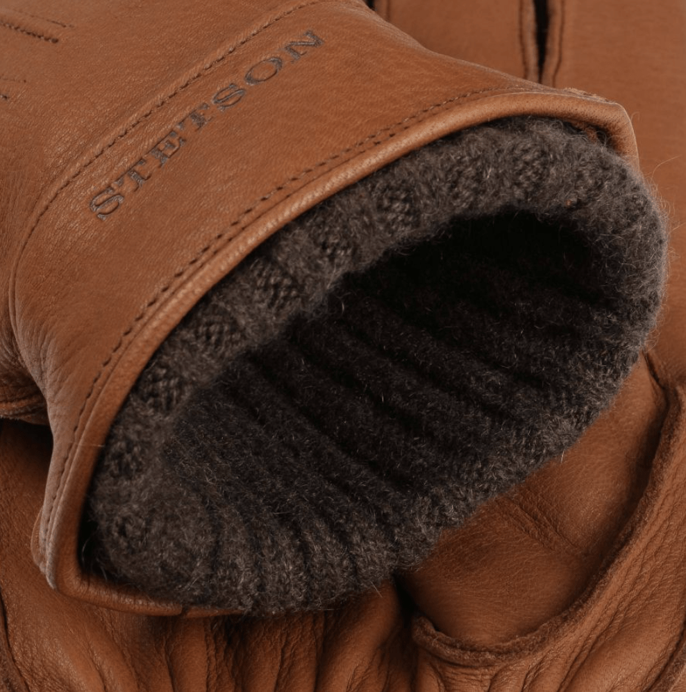 Stetson Gloves Stetson Deer Cashmere Leather Gloves