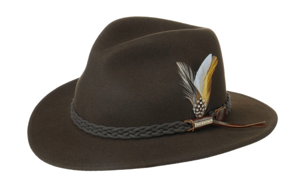 Stetson Hats L (58/58) / Dark Brown Stetson Newark VitaFelt Hat | Hero Outdoor