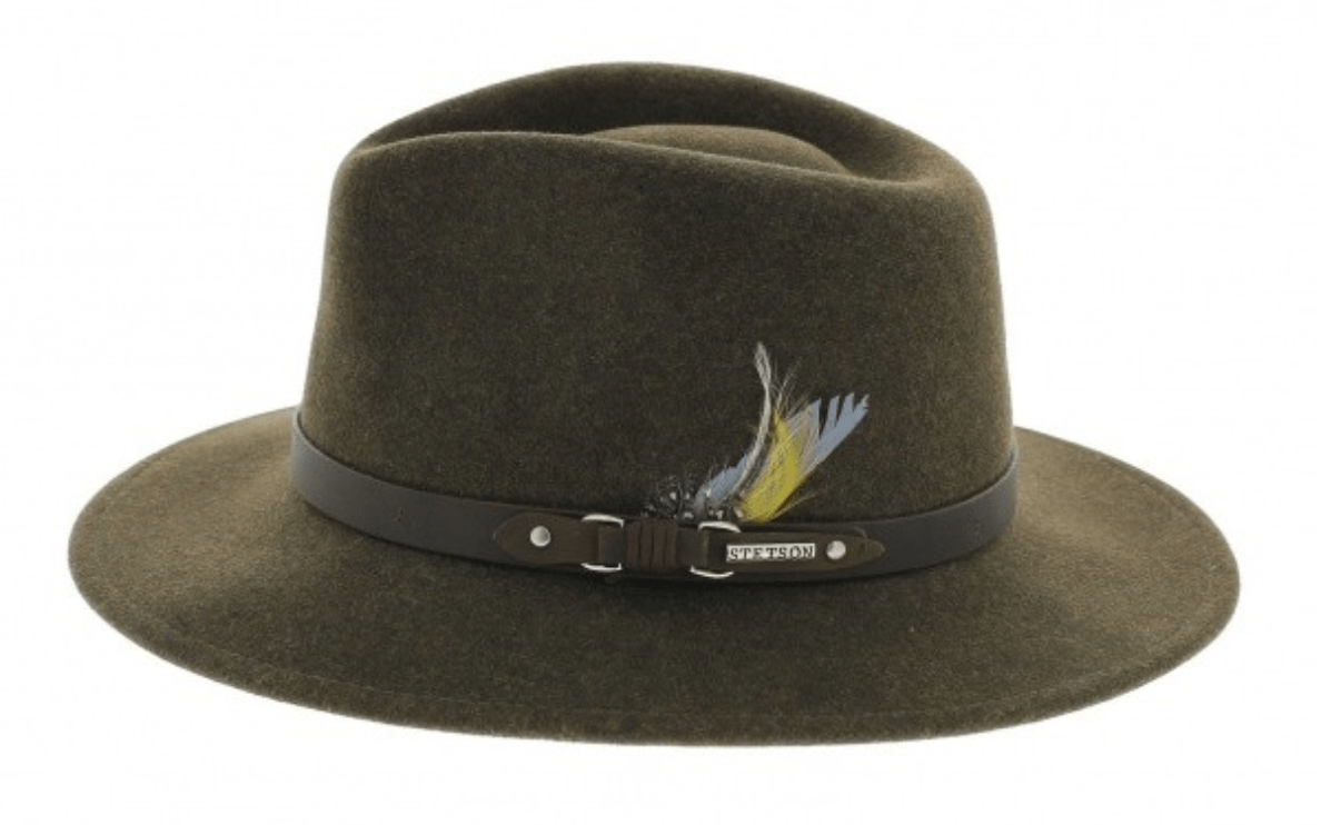 Stetson Hats S (54/55) / Brown Stetson Mercer VitaFelt Mix Hat