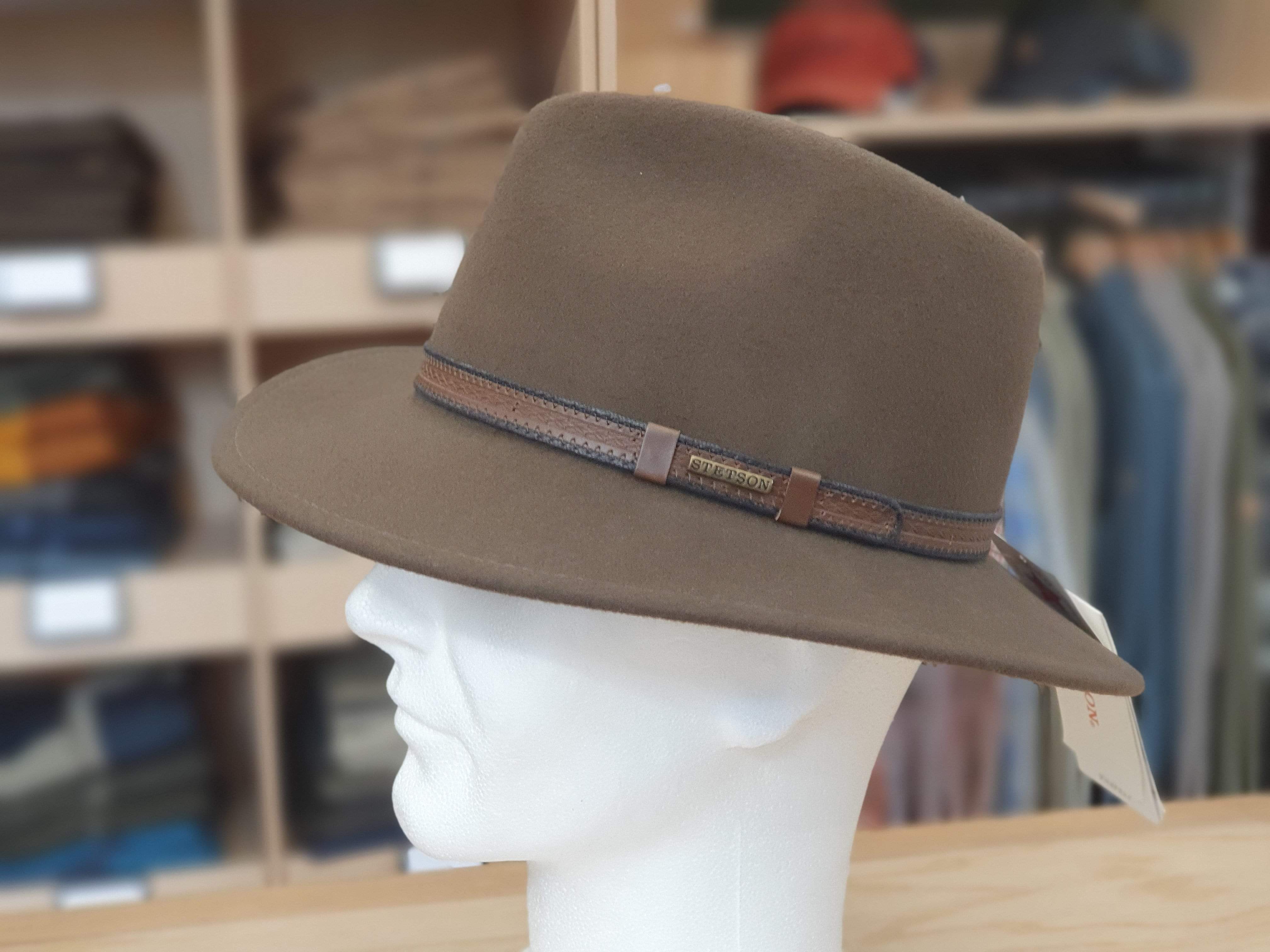 Stetson Hats S (54/55) / Brown Stetson Ripon VitaFilt Hat