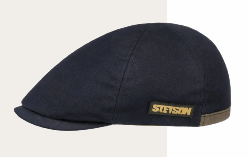 Stetson Hats S / Black Stetson Duck Cap Vintage Wax