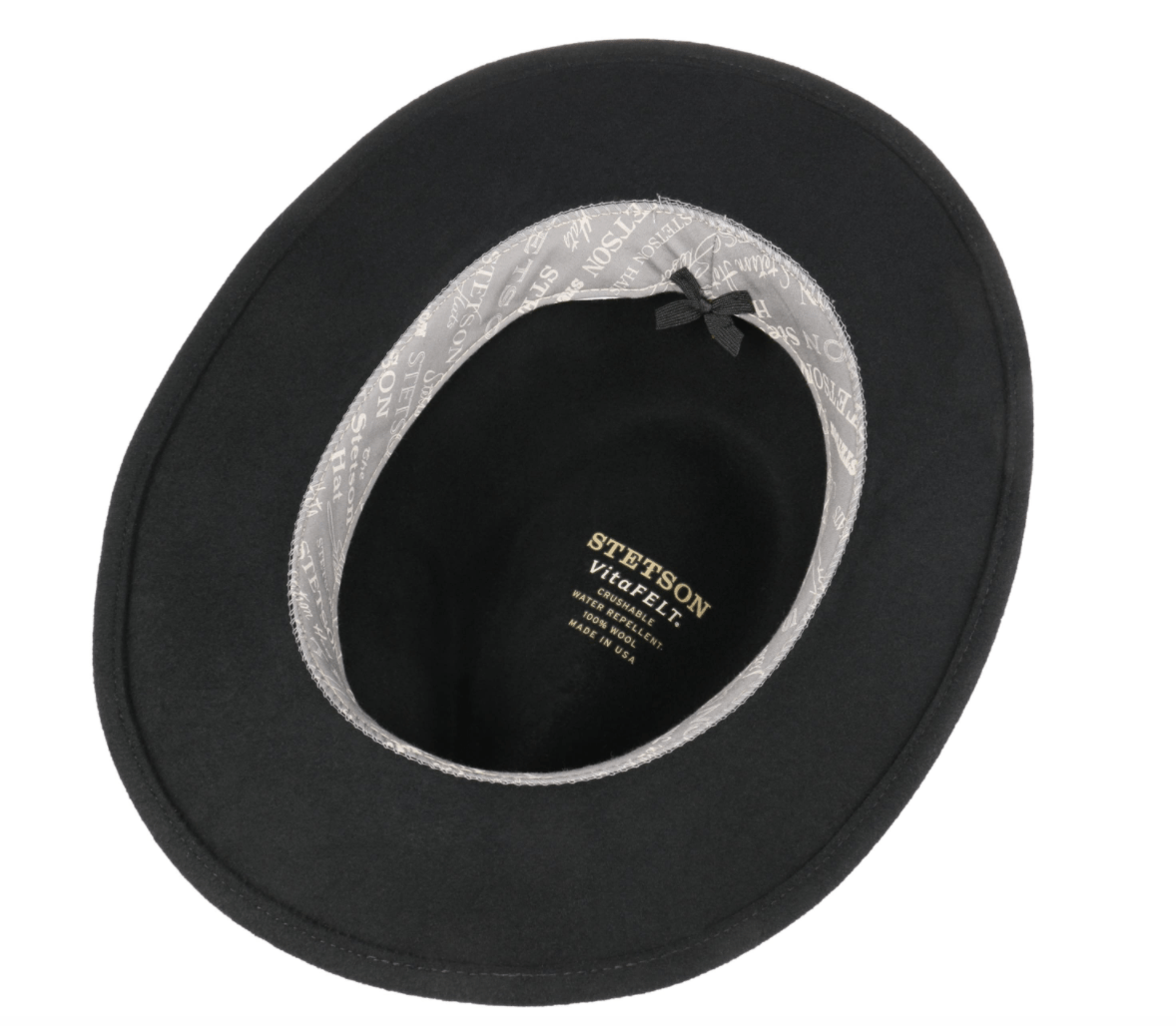 Stetson Hats XL (60/61) / Black Stetson Valrico VitaFilt Hat