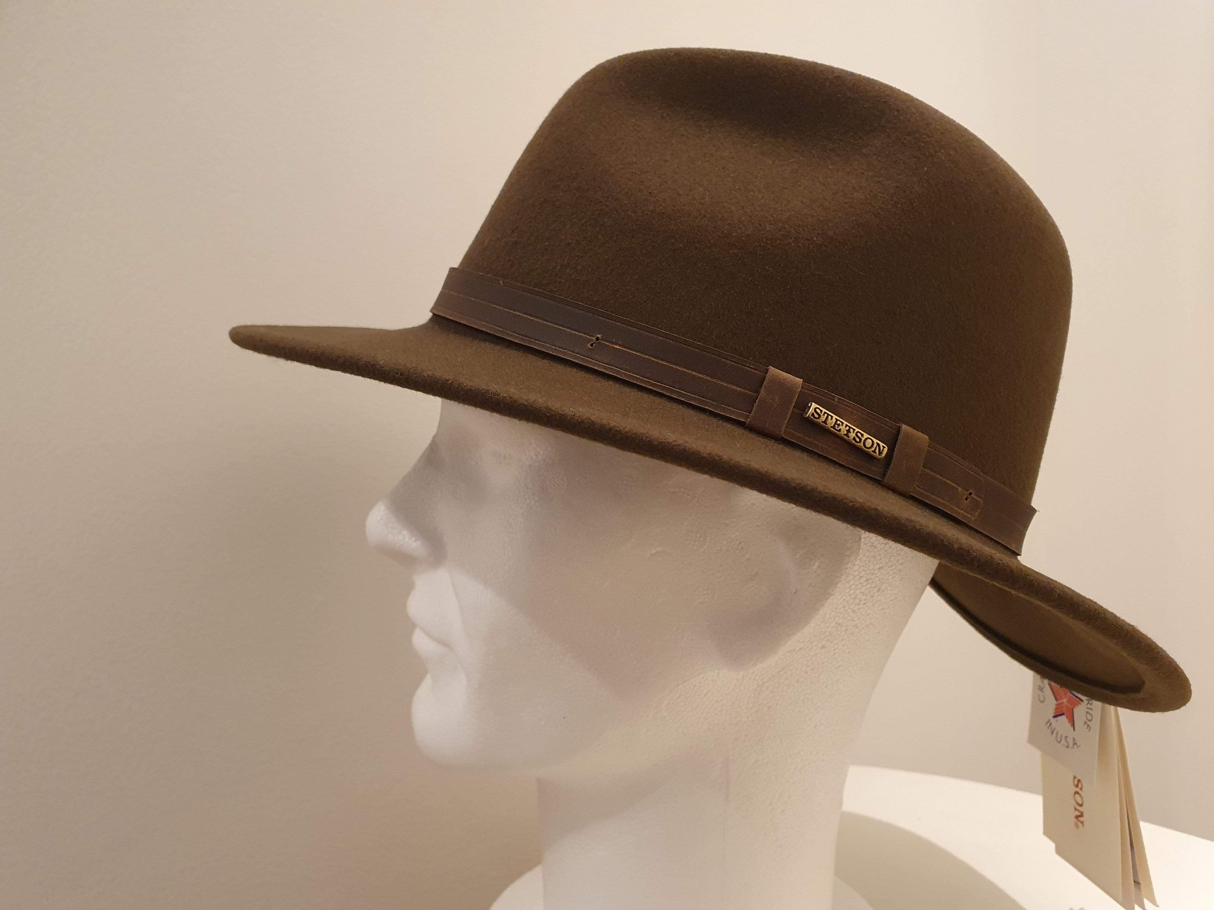 Stetson Hats XL (60/61) / Brown Stetson Clemson VitaFelt Hat