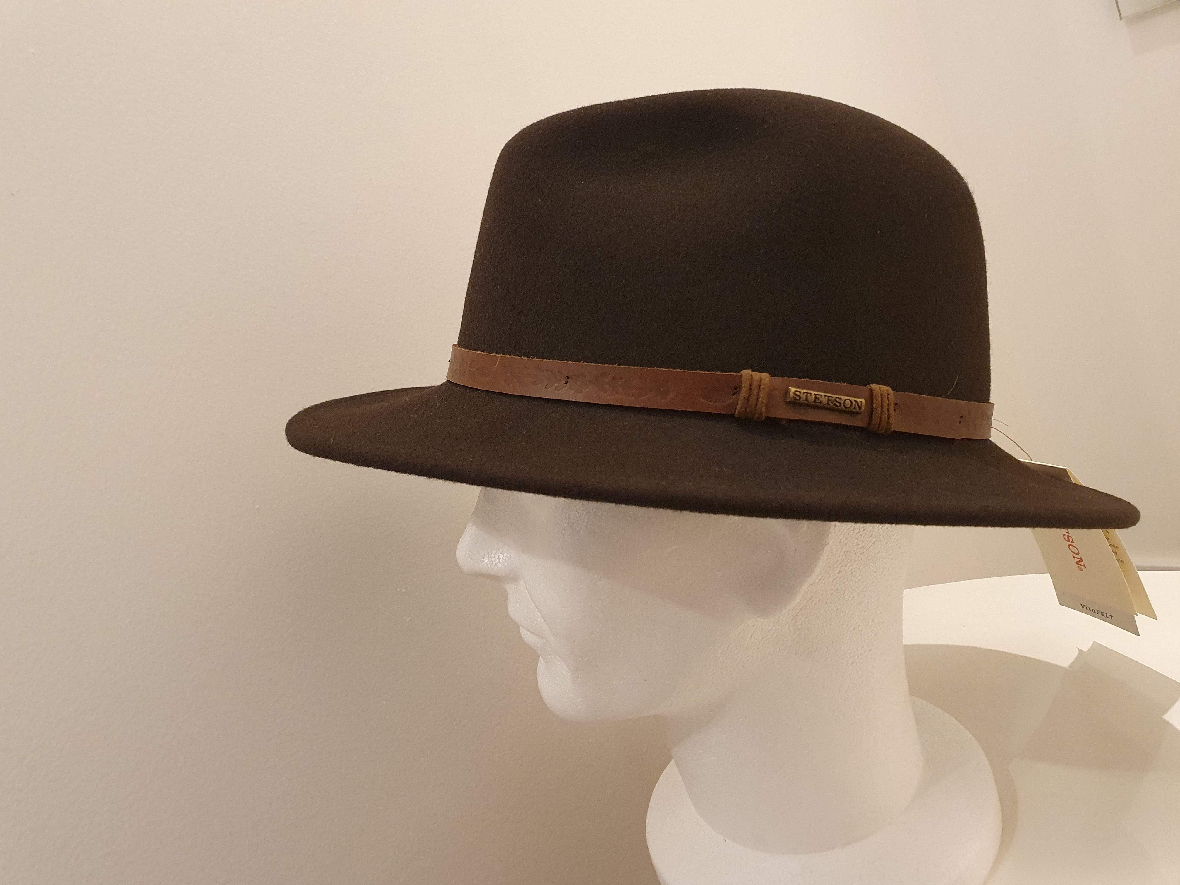 Stetson Hats XL (60/61) / Dark Brown Stetson Milner VitaFelt Hat