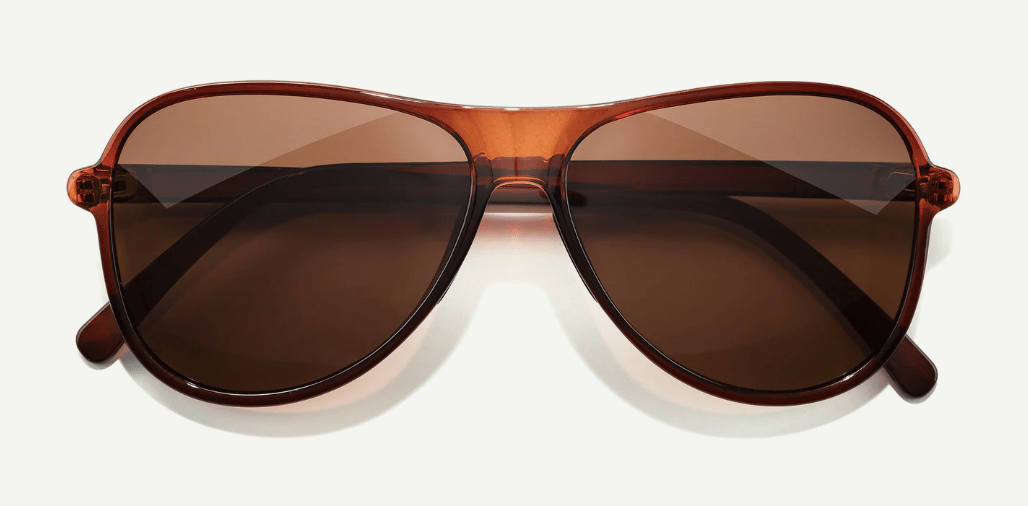 Sunski Sunglasses Clay Amber Sunski Foxtrot Polarized Sunglasses