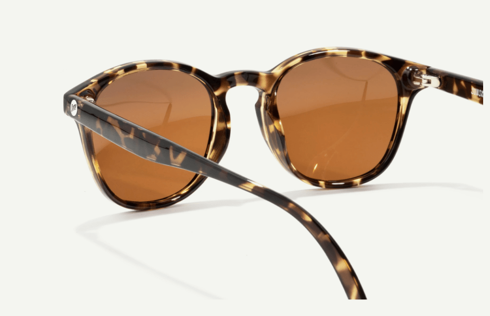 Sunski Sunglasses Tortoise Amber Sunski Yuba Polarized Sunglasses