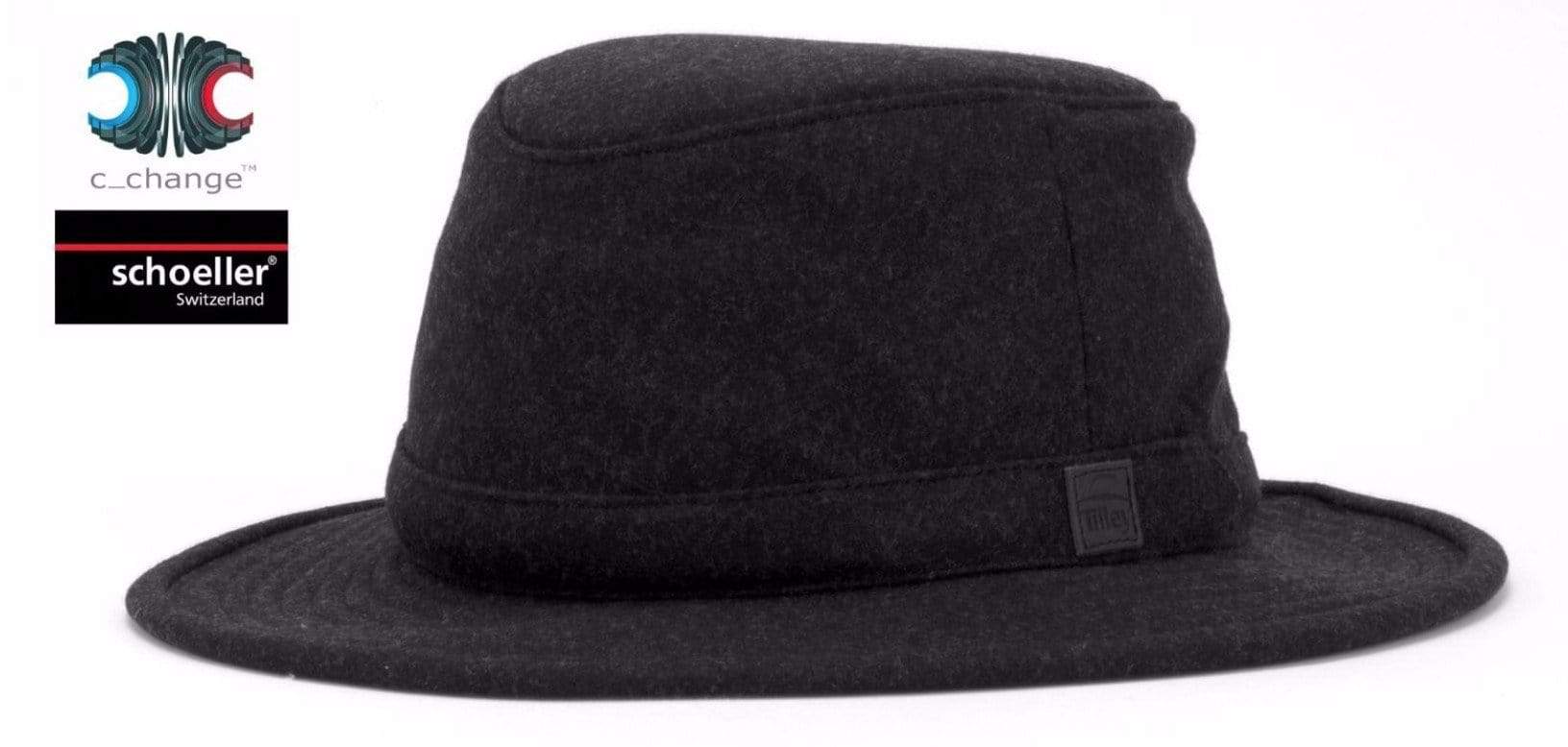 Tilley Hats 58 cm (7 1/4) / Black Tilley Tec-Wool Hat