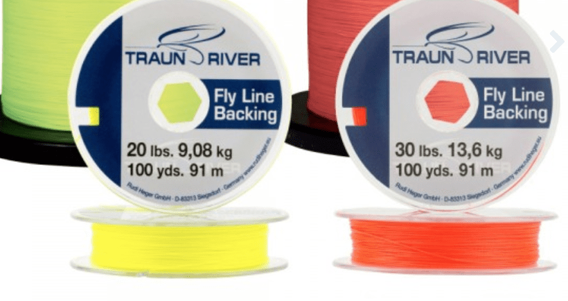 Traun River Backing Traun River Fluorescent Fly Line Backing