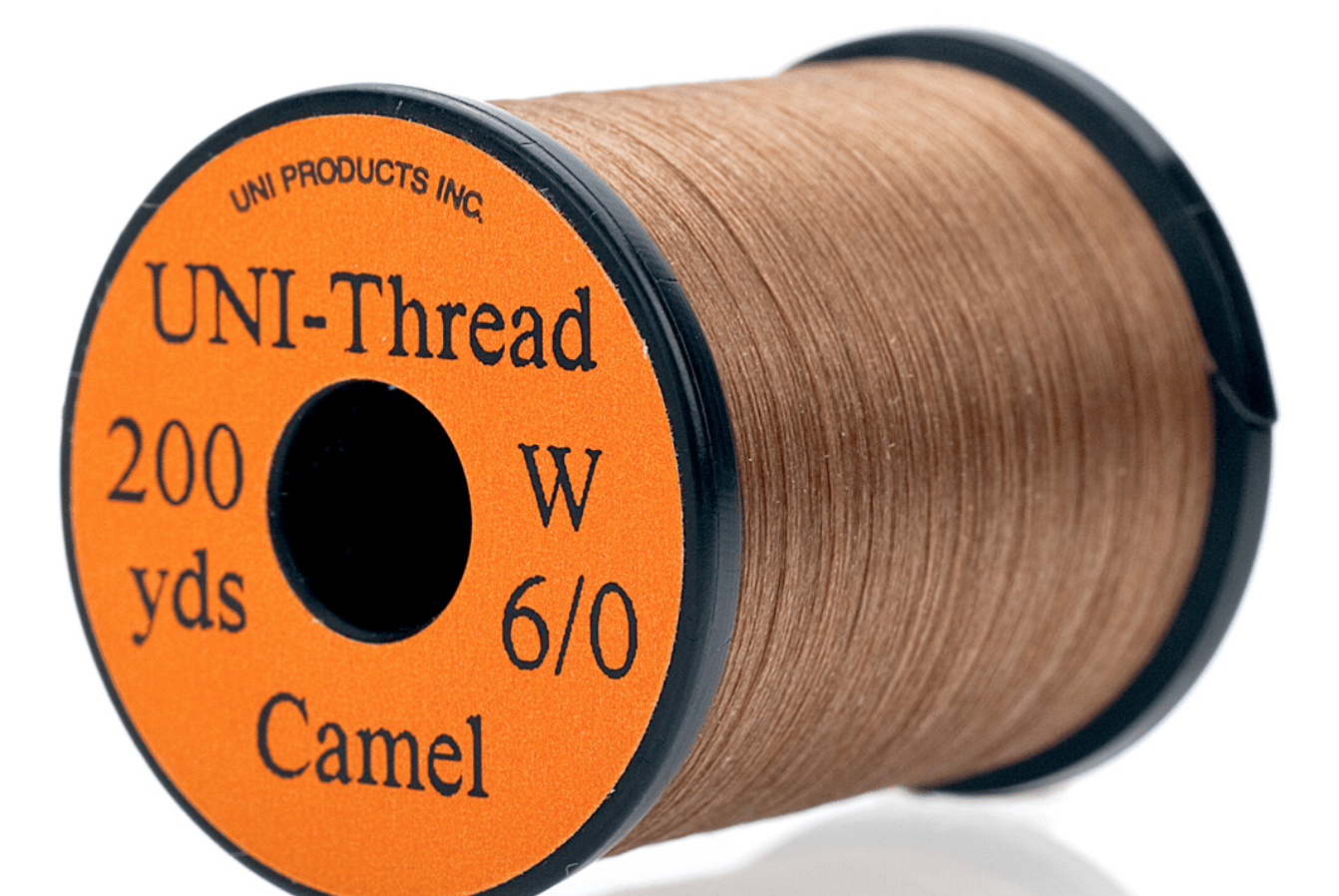 UNI Tinsel Camel Uni Thread 6/0 Waxed